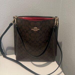 Coach bucket bag